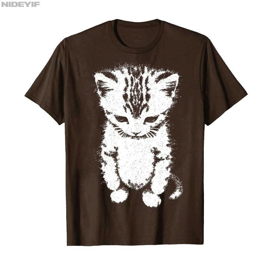Chemise de chat qui pleure de chaton triste