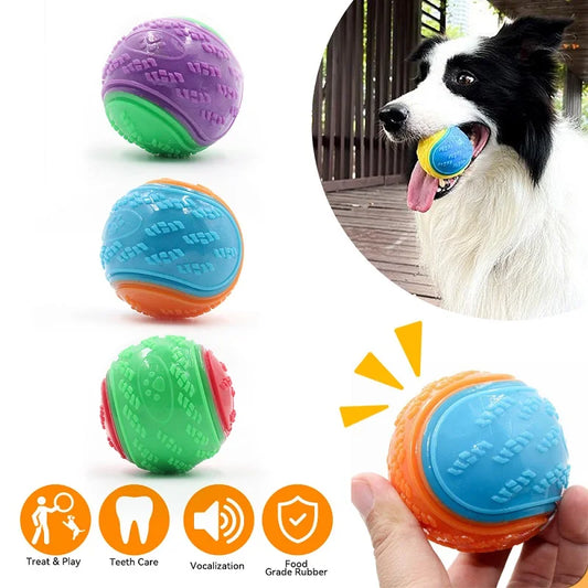 Interactive Dog Chew Ball