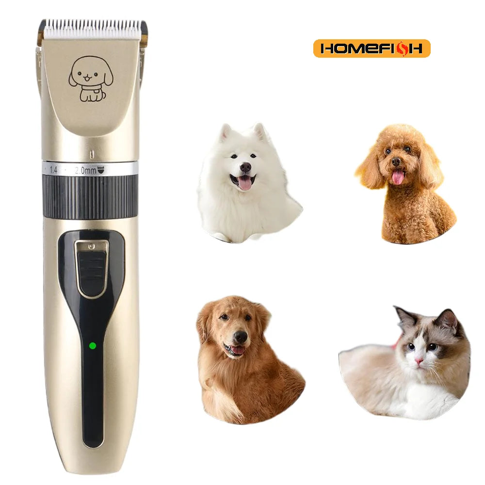 Rechargeable Pet Hair Clipper Kit
