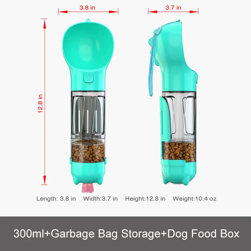 Portable Pet Feeder and Water Bottle