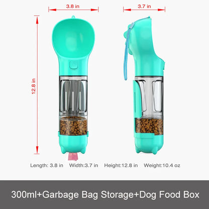 Portable Pet Feeder and Water Bottle
