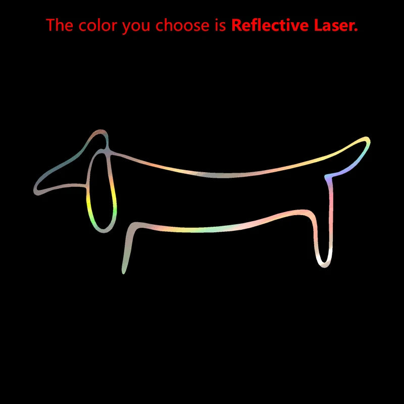 Dachshund Dog Vinyl Decal
