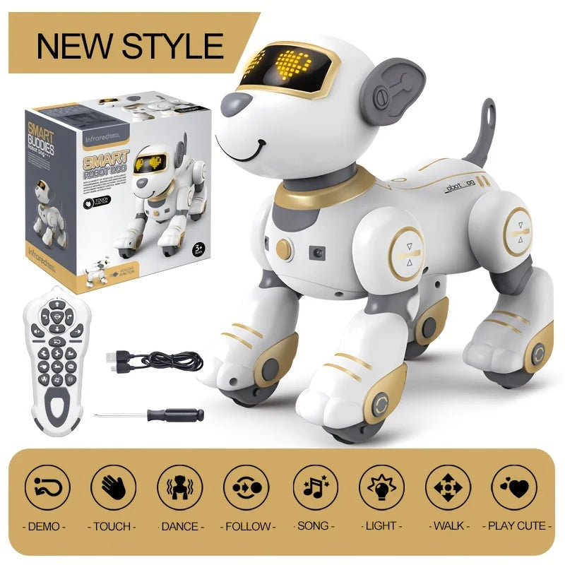 Cane robot acrobatico interattivo