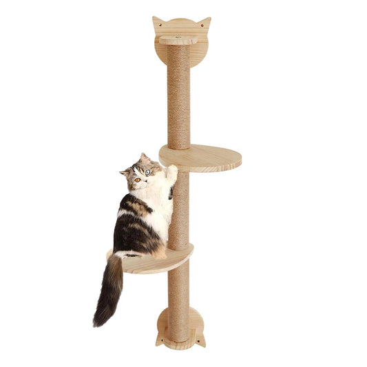 Wall-Mounted Sisal Cat Scratcher