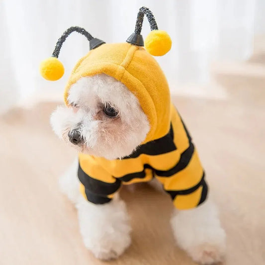 Cute Bee Pet Hoodie