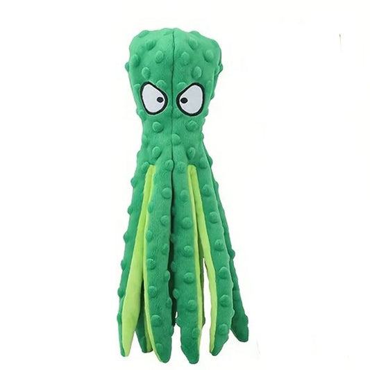 Octopus Squeaky Dog Toy
