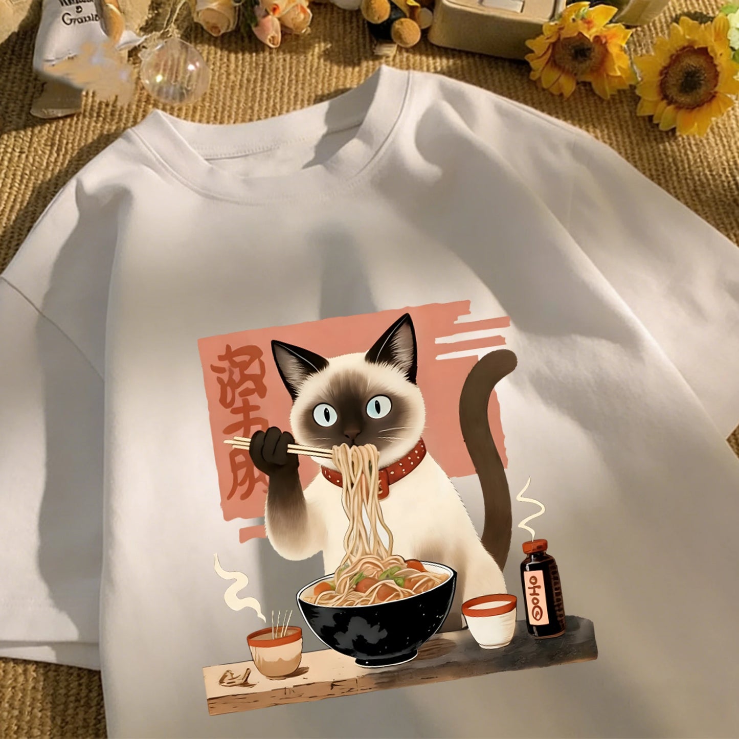 Siamese Eat Ramen Shirt