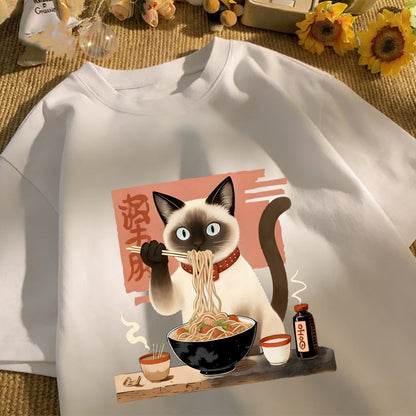 Siamese Eat Ramen Shirt