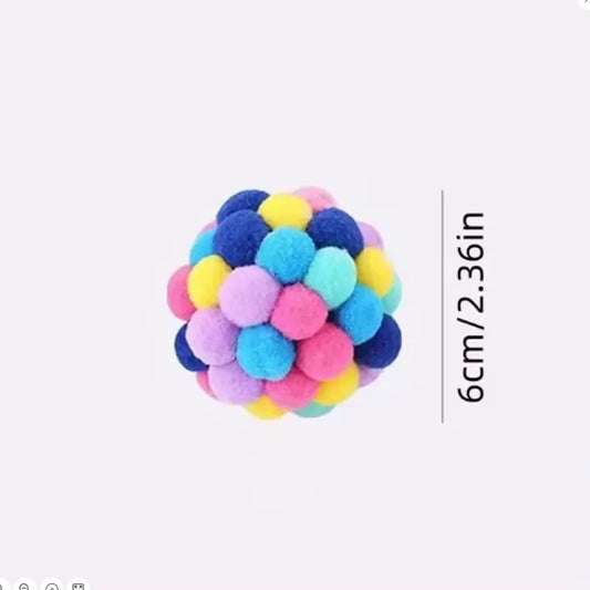 Cat Interactive Toy Plush Ball