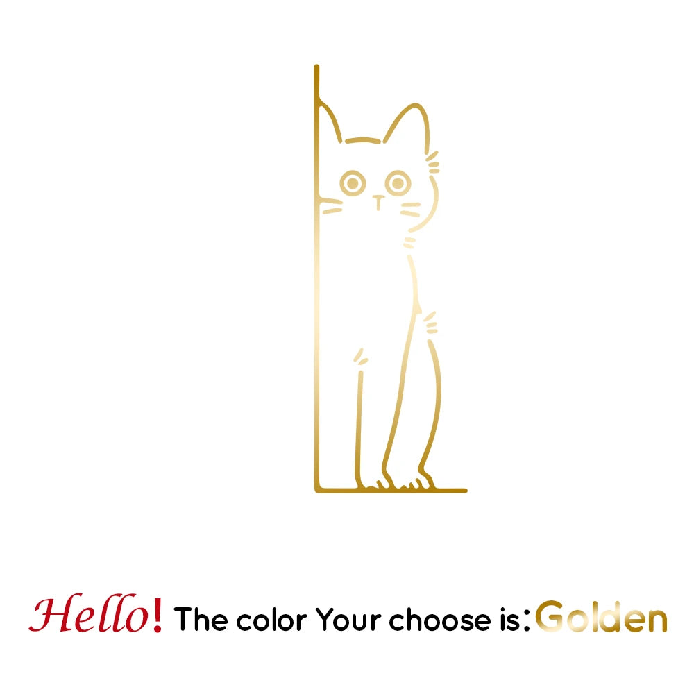 Cat Art Vinyl Wall Decor