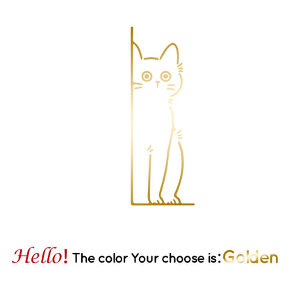 Cat Art Vinyl Wall Decor