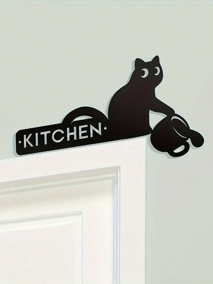 Cat Art for Door & Kitchen Wall