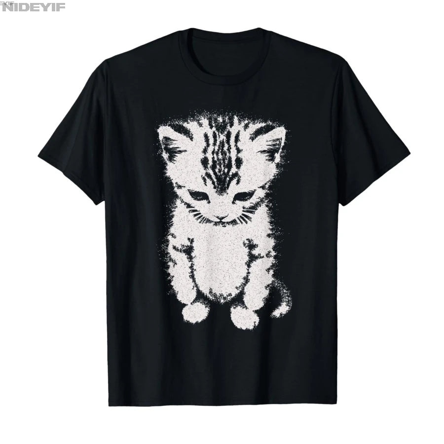 Chemise de chat qui pleure de chaton triste