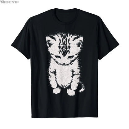 Chemise de chat qui pleure de chaton triste