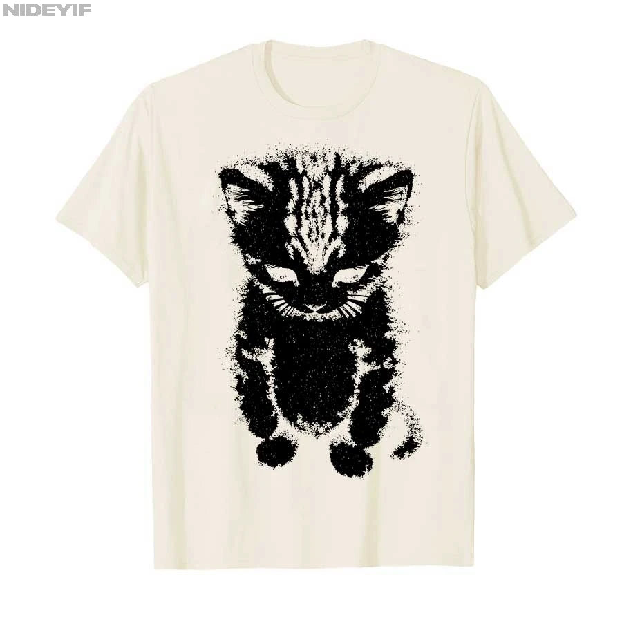 Chemise de chat qui pleure de chaton triste