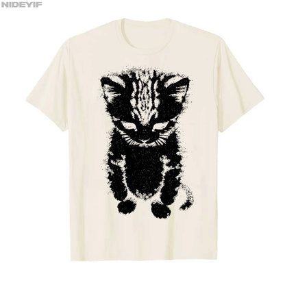 Chemise de chat qui pleure de chaton triste