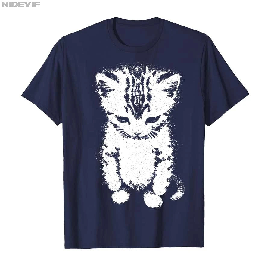 Chemise de chat qui pleure de chaton triste