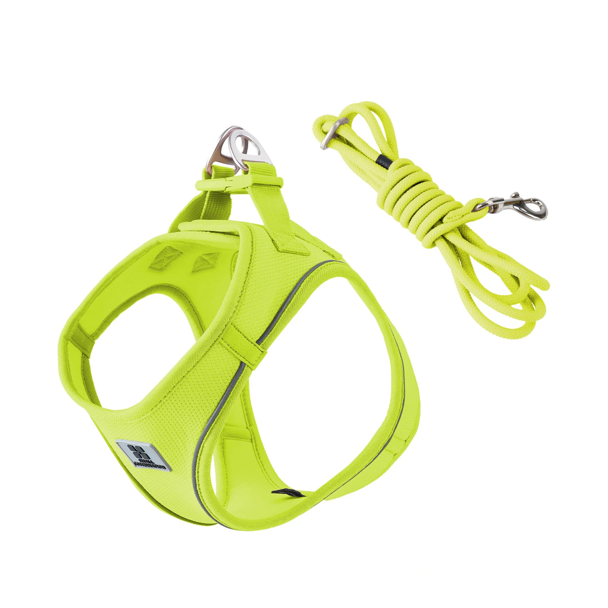 Reflective Mesh Dog Harness and Leash Set