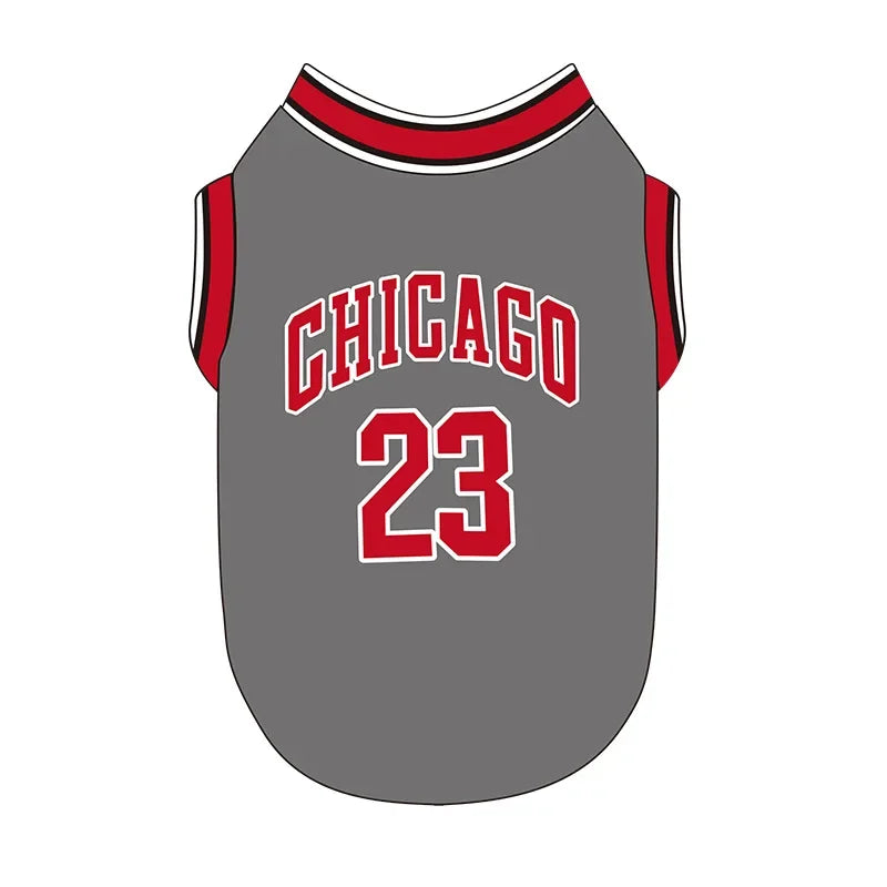 Chicago 23 Basketball Dog Jersey