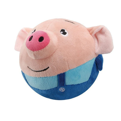 Giocattolo per cani di peluche cigolante