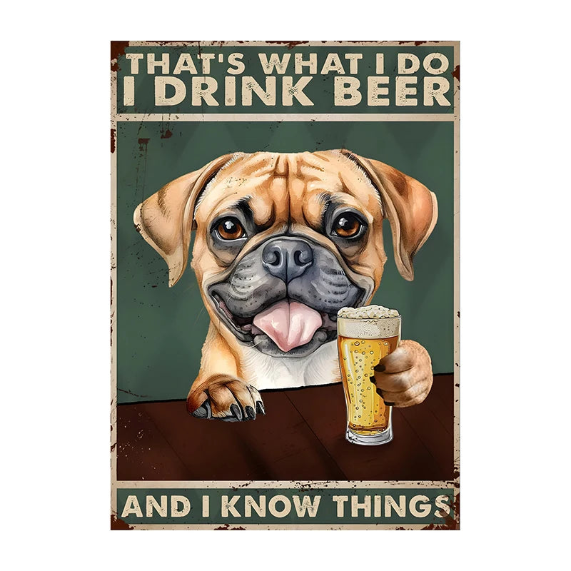 C'est ce que je fais, je bois de la bière Poster