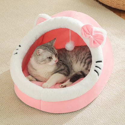 Bed Cat House Warm Tent