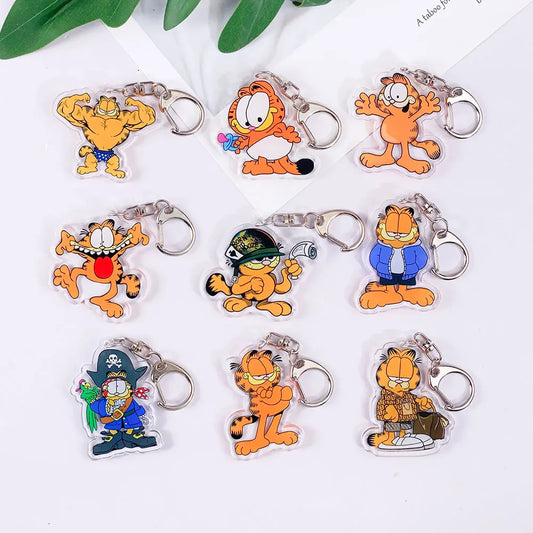 Porte-clés à breloques Garfield