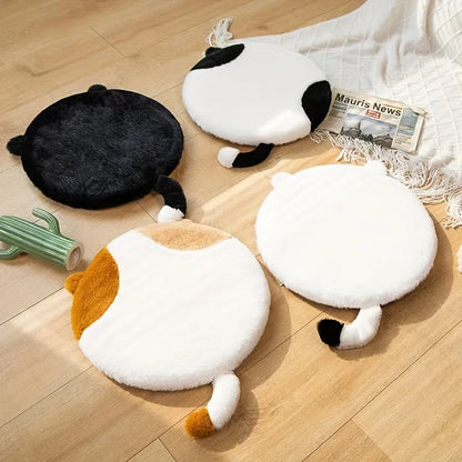 Coussin assis pour chat de dessin animé