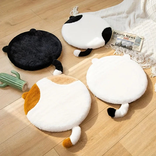 Cartoon Cat Sit Cushion