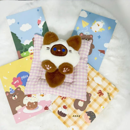 Cute Cat Key Chain Plush