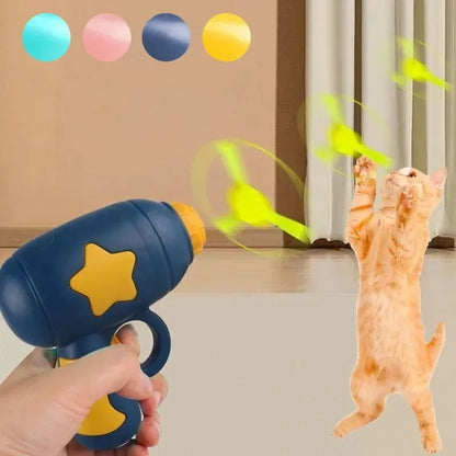 Cat Toy Interactive Kitten Mini Flying Disc