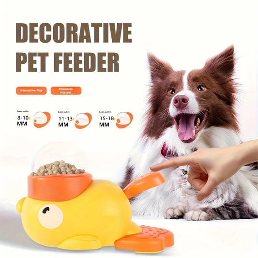 Dispensador interactivo de golosinas para mascotas