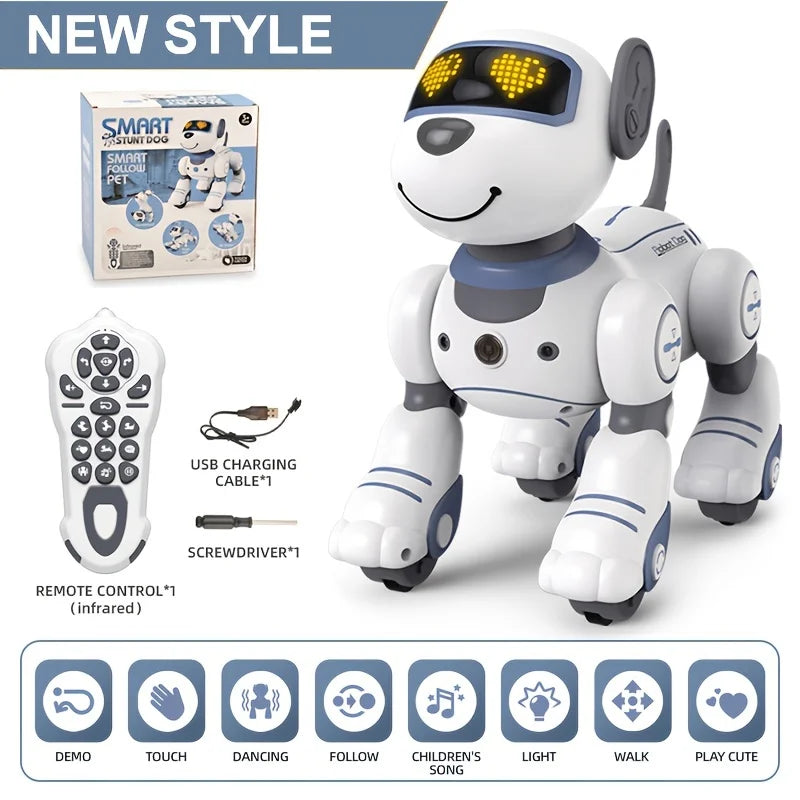Cane robot acrobatico interattivo