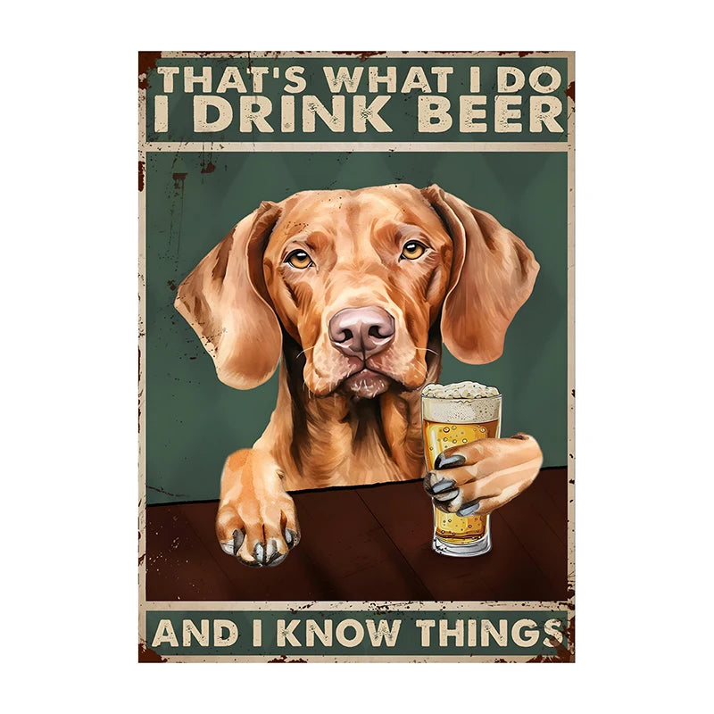 C'est ce que je fais, je bois de la bière Poster