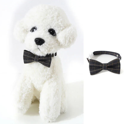 Bow Tie Cat Collar with Bell