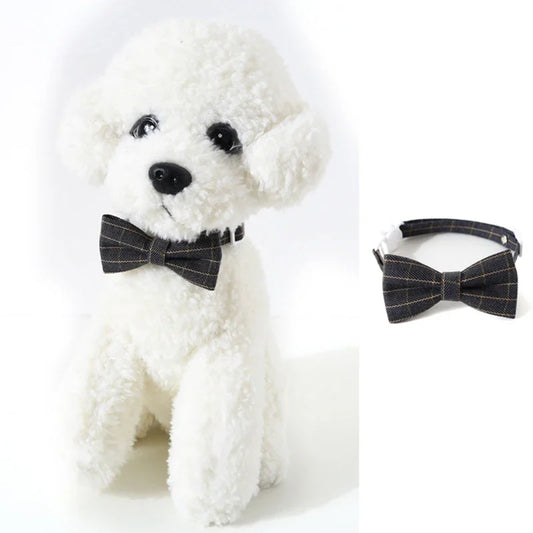 Bow Tie Cat Collar with Bell