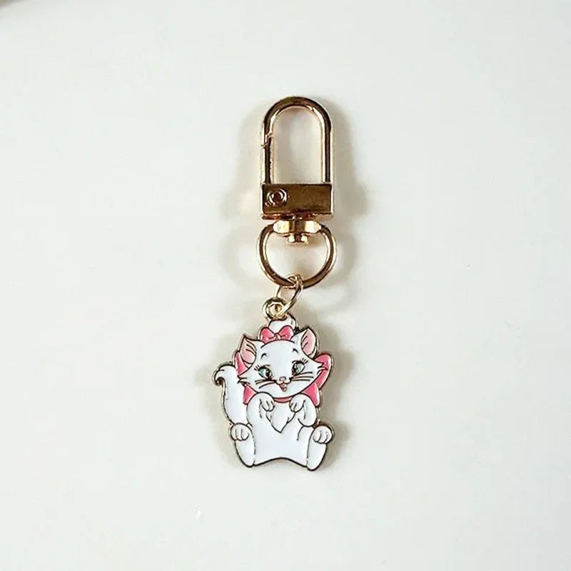 Porte-clés Marie chat de dessin animé