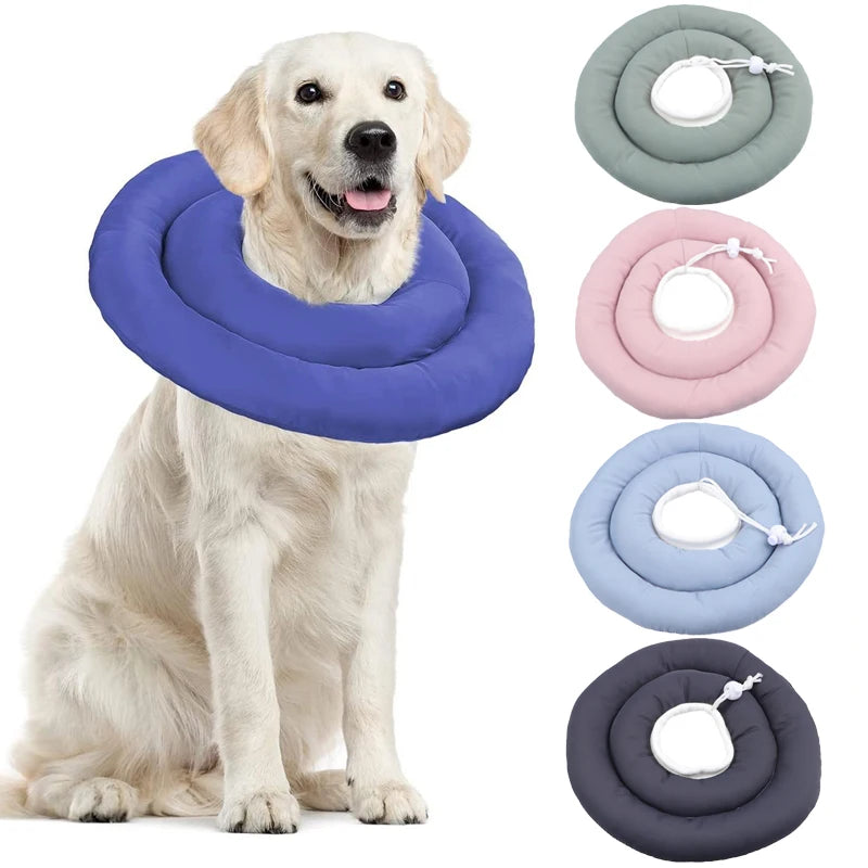 Weiches, aufblasbares Hundehalsband