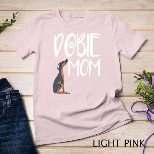 Doberman "Dobie Mom" T-Shirt