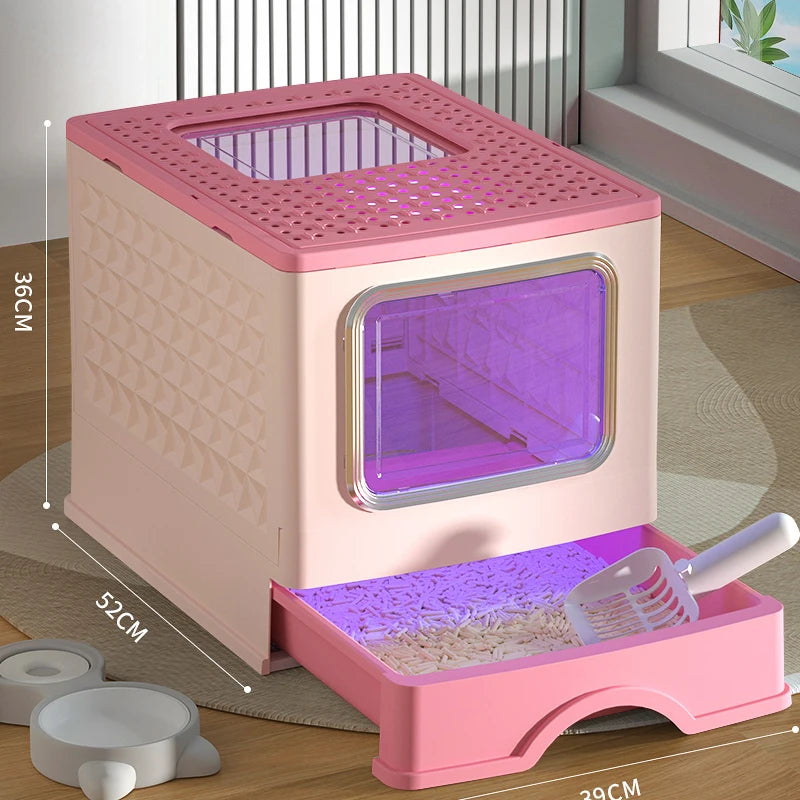 Smart Self Cleaning Cat Litter Box
