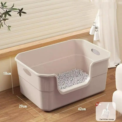 Square Cat Litter Box