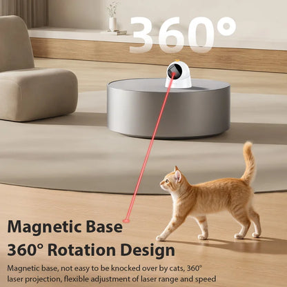 Automatic 360° Laser Cat Toy