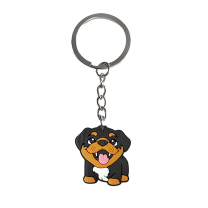 Porte-clés chien de dessin animé