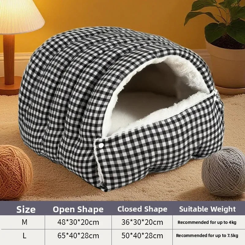 Thickened Warm Cat House