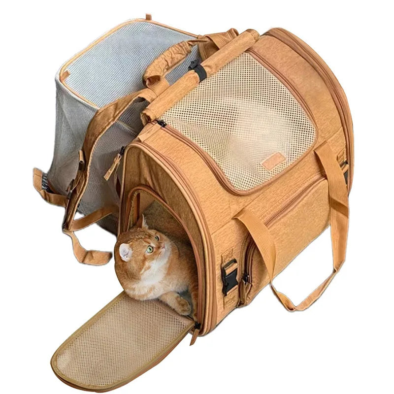 Expandable Pet Carrier Backpack