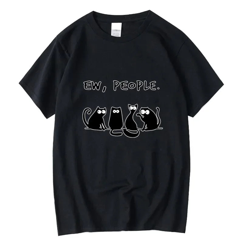 Ew People Funny Cat Shirt