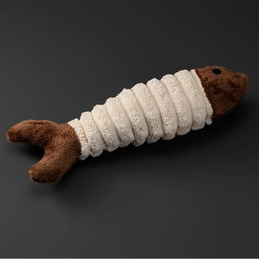 猫のおもちゃ ぬいぐるみ 魚 インタラクティブ