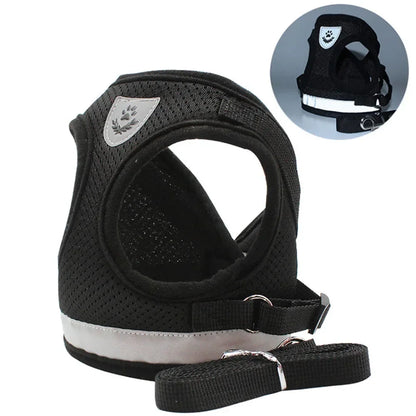 Cat Adjustable Harness Walking