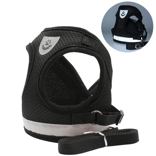 Cat Adjustable Harness Walking