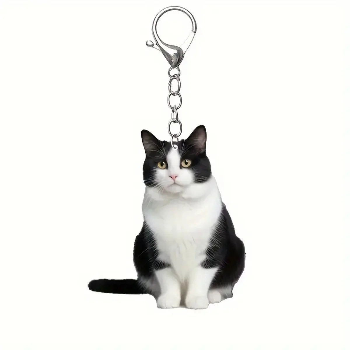 Porte-clés 3D joli chat